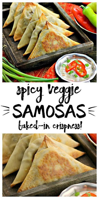 Spicy Vegetable Samosas