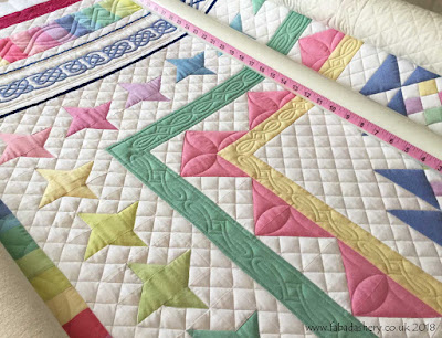 Oakshott Fabric quilt made by Ros
