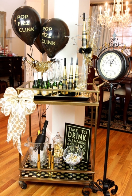 como decorar festa ano novo