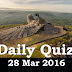 Daily Current Affairs Quiz - 28 Mar 2016