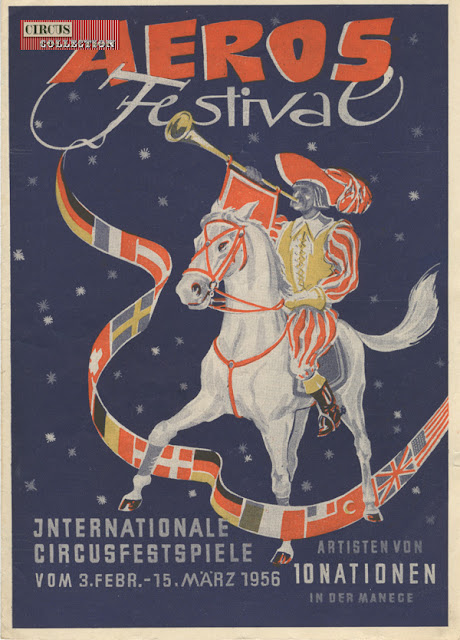 Aeros festival, international circusfestspiele, Artisten von 10 Nationen in der Manege .