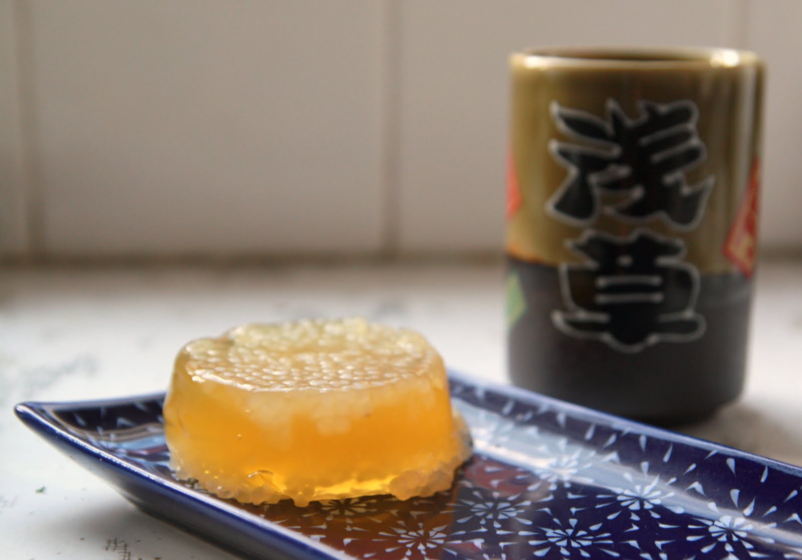 One Wok, One Pot, One Pan Green Tea Jelly with Sago