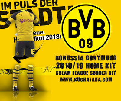 Borussia Dortmund 2018-19 PUMA Home Kit