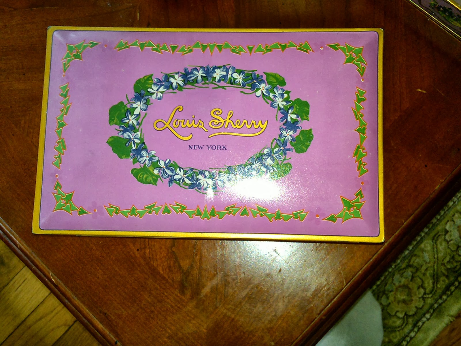 Tea in the Library: Louis Sherry Candy Boxes
