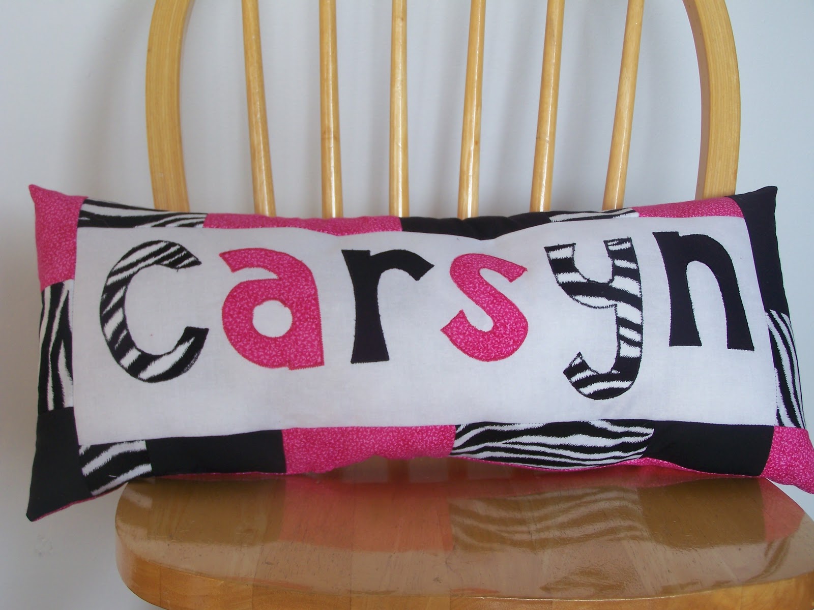 Walnut Hill Handmade Personalized Name Pillows