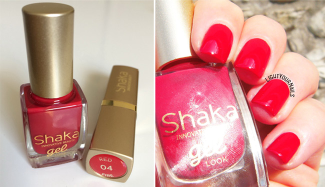 Shaka Red Fire (Red Show 04) smalto e rossetto Shaka Red Fire (Red Show 04) smalto e rossetto