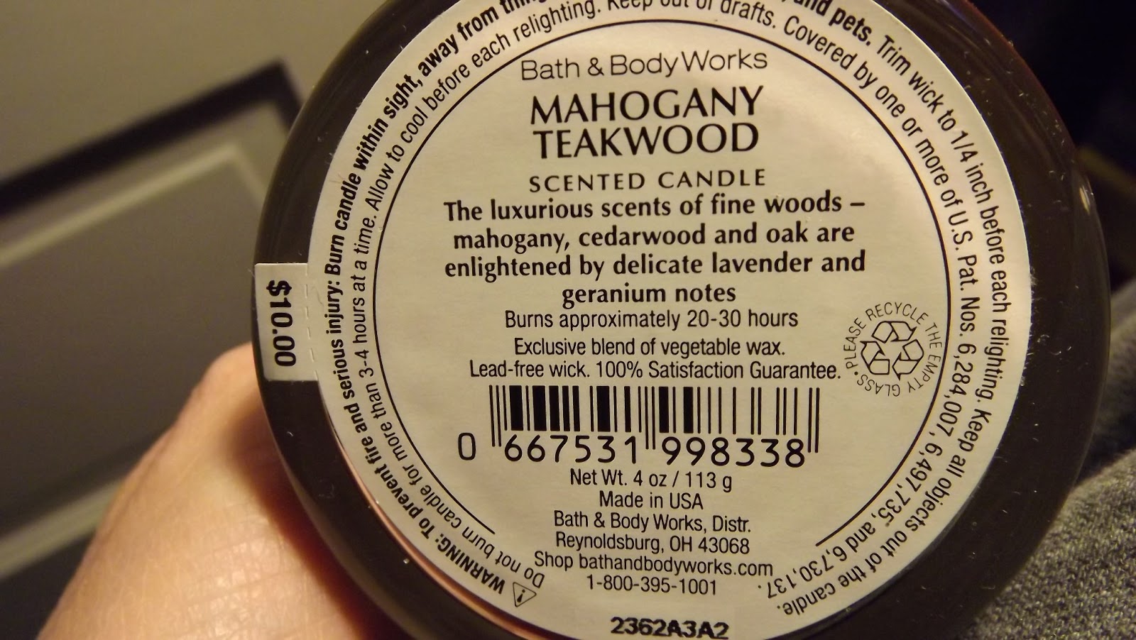 Bath & Body Works Insiders Test Scents Lakeside Collection candle review