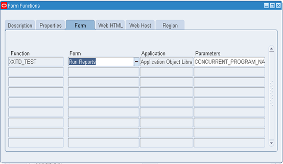 OracleAppsBuzz: Calling Concurrent Program from Menu
