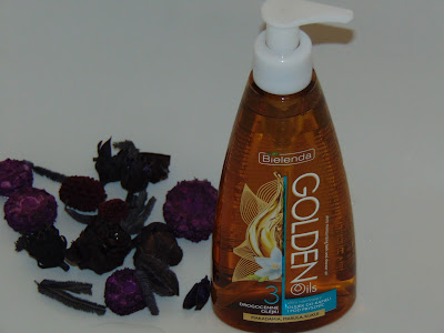 Golden Oils, Bielenda - Ultra nawilżający olejek do kąpieli i pod prysznic z drogocennymi olejkami (makadamia, marula, kukui)