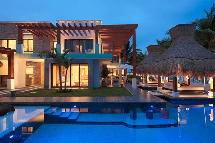 World of Architecture: Modern Villa On The Beach In Mexico