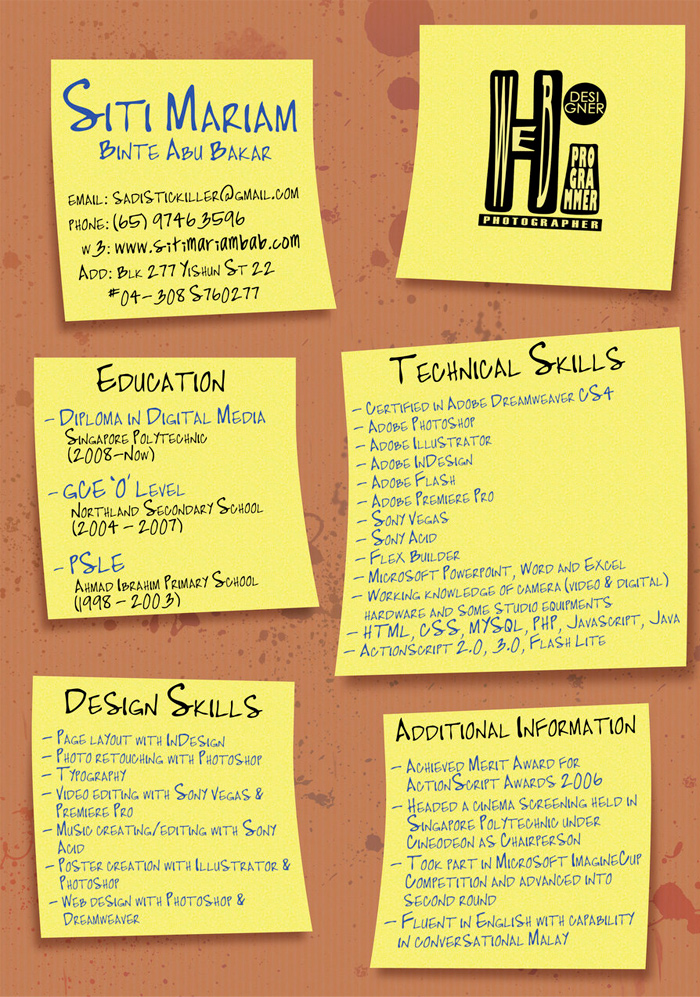 25 excelentes ejemplos de curriculum vitae creativos ~ Diseño Gráfico | web