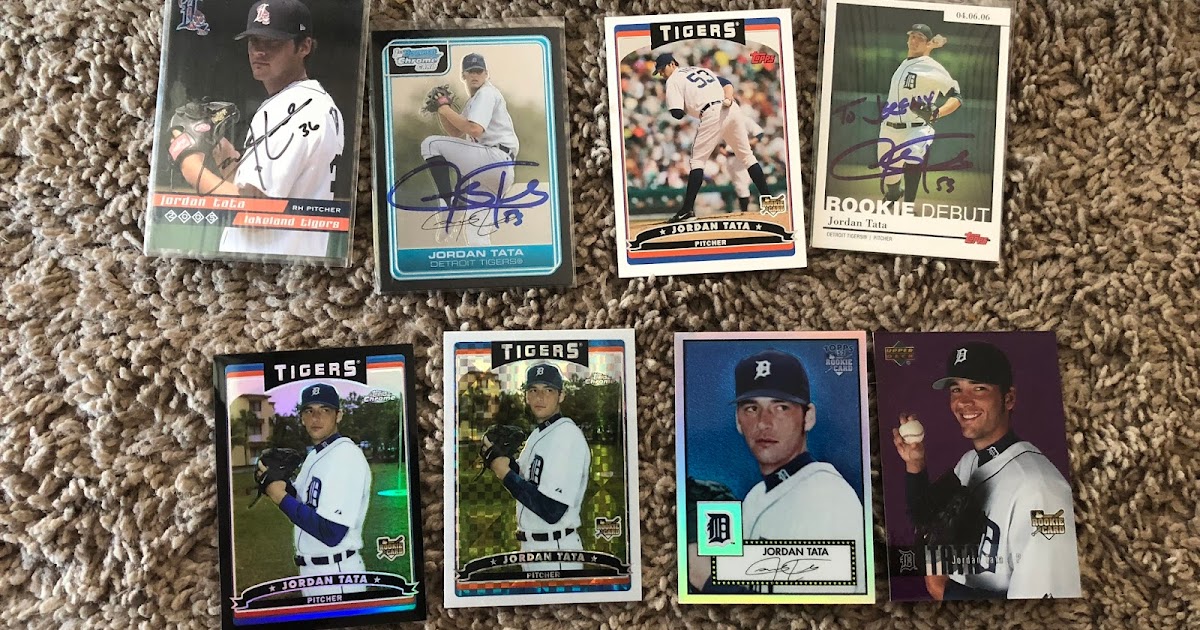 Topps Cards that Never Were Favorite Player Jordan Tata