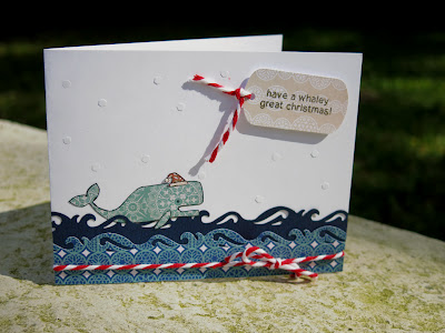 Whaley Great Christmas card by Danielle Pandeline for Newton's Nook Designs