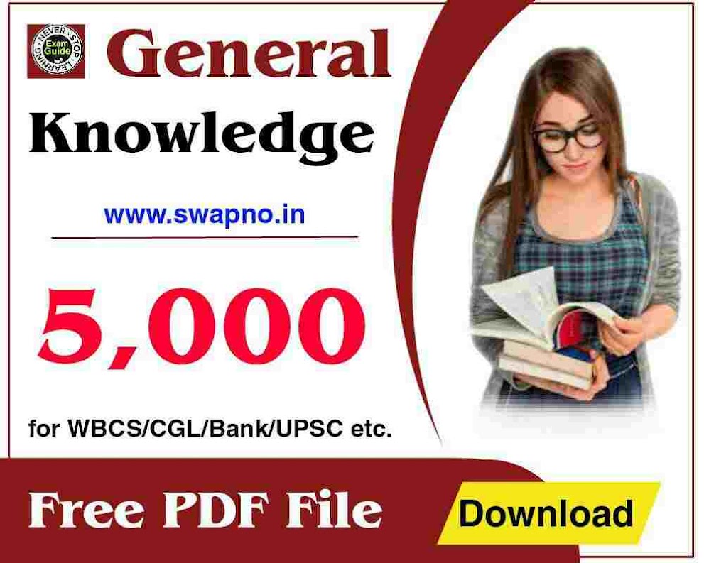 5000 GK Questions Answers in English PDF