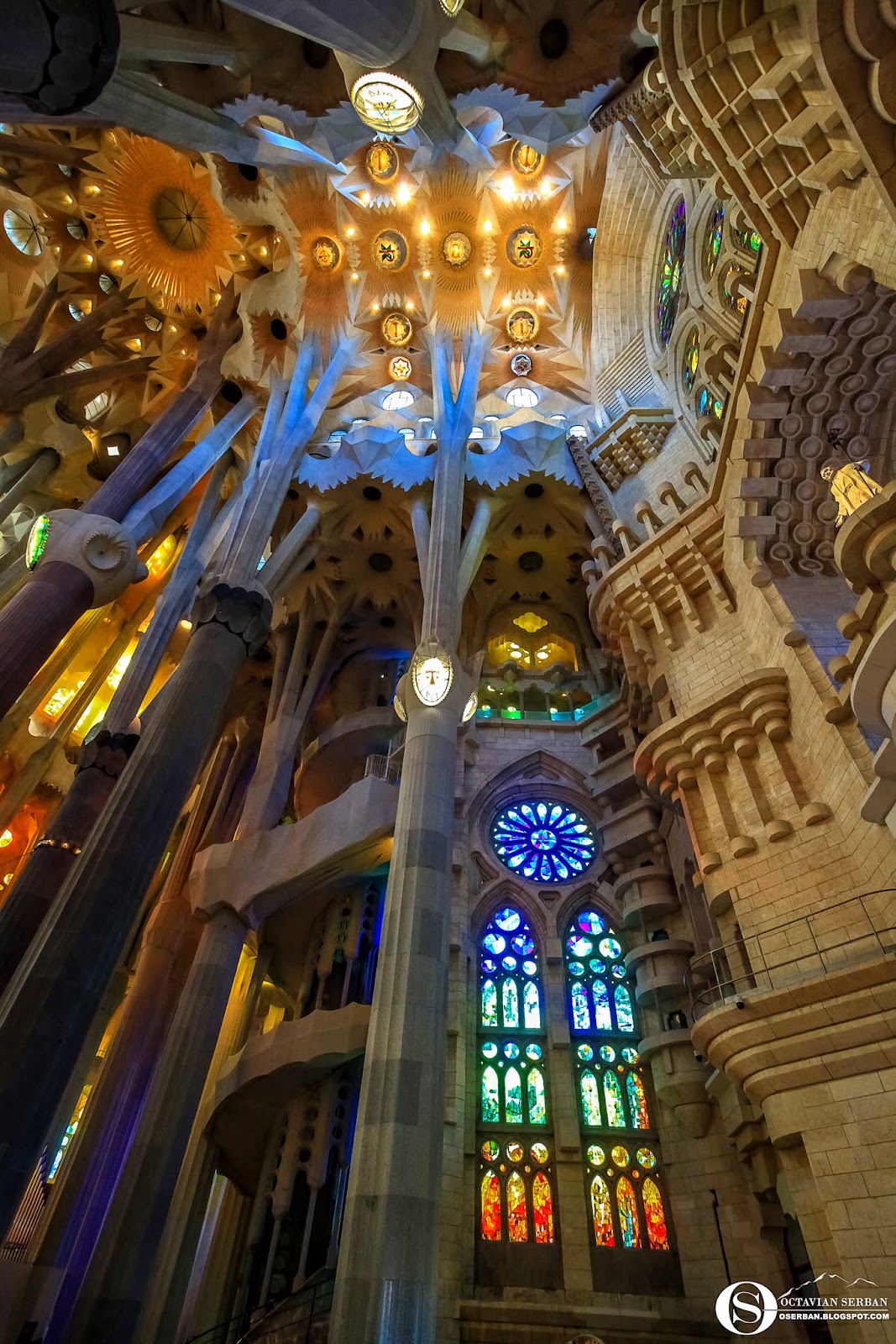 Octavian Serban: Sagrada Familia part 3/3 - Interior