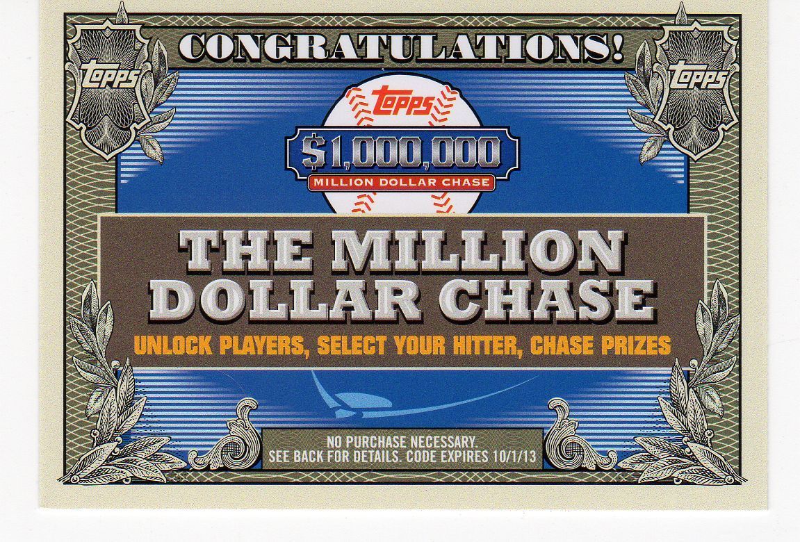 Artmaus Collectibles Sports Cards How the Topps Million Dollar Card