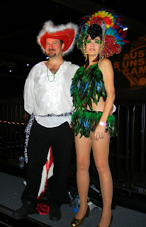 Costumes at the Austin Carnaval in 2013