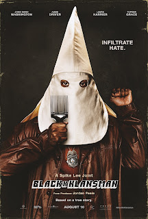BLACKkKLANSMAN poster