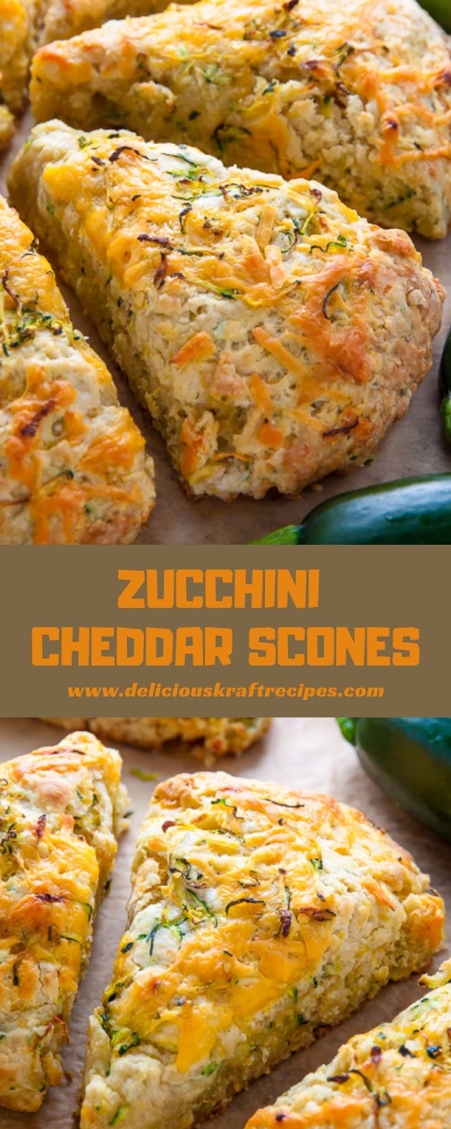 ZUCCHINI CHEDDAR SCONES ZUCCHINI CHEDDAR SCONES