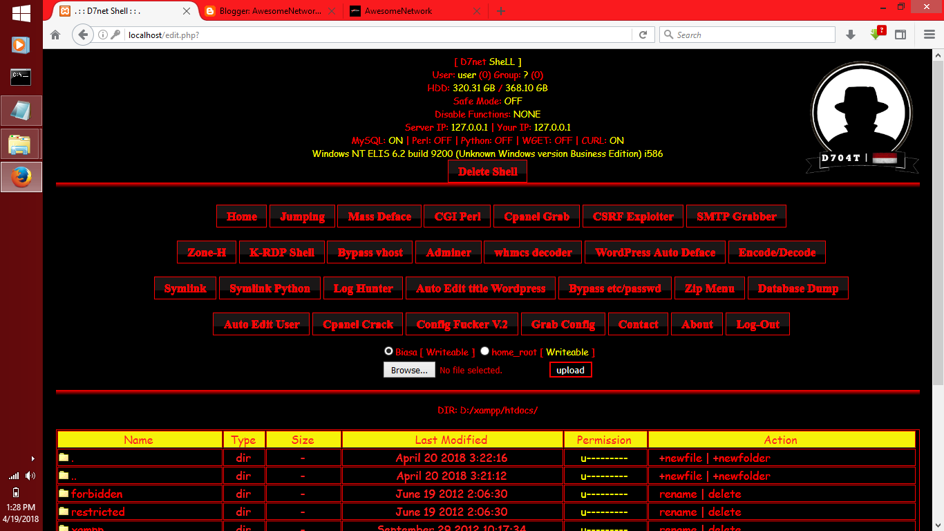 Shell Backdoor By [ Download ]