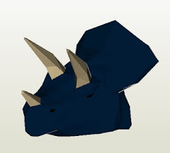 triceratops azul