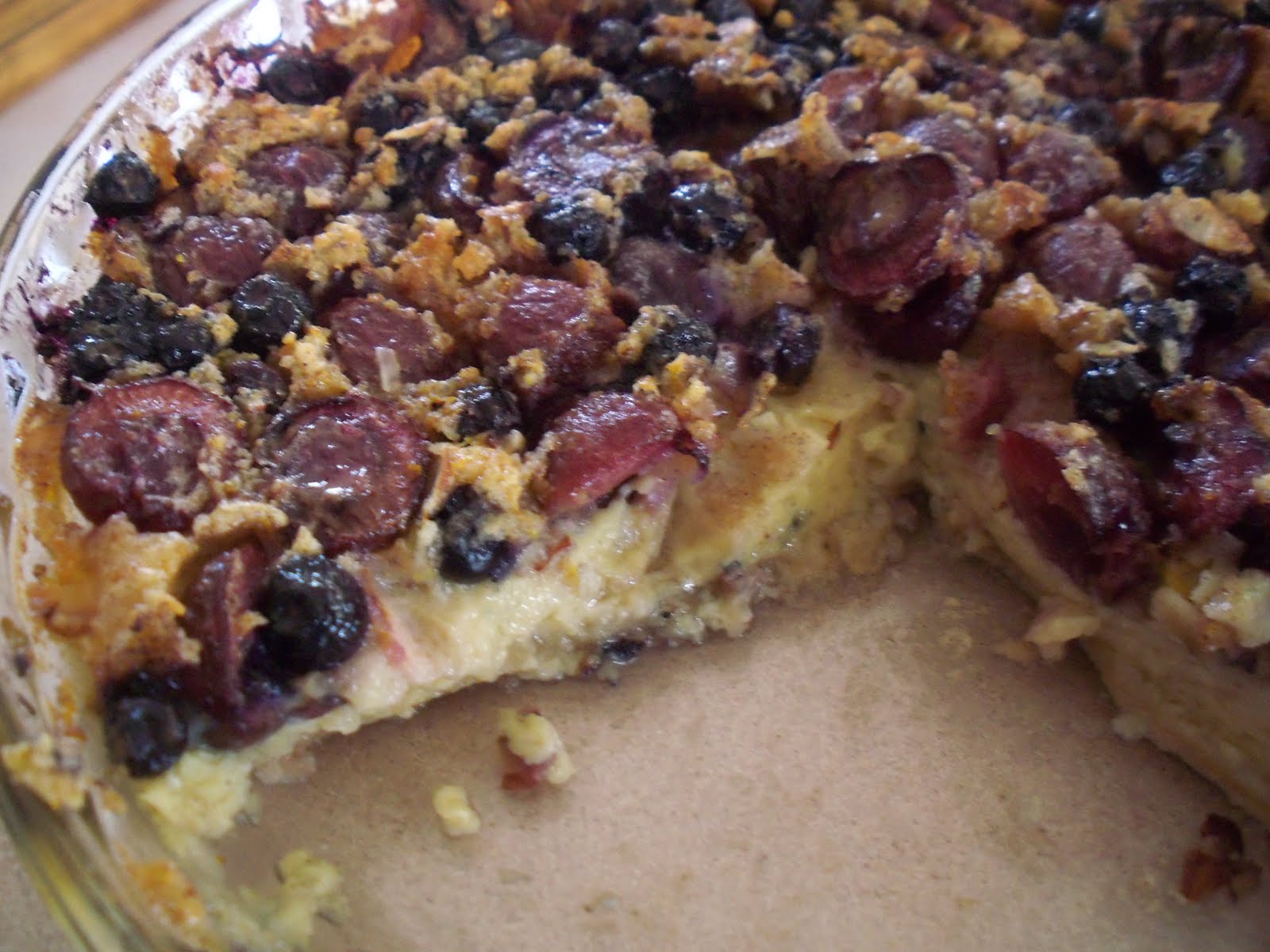 The Essential Herbal Blog cherry berry impossible pie