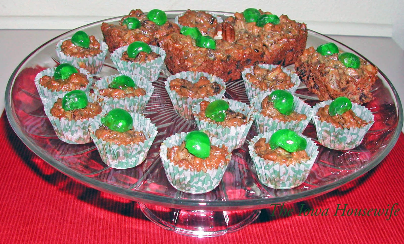 The Iowa Housewife Bite Sized Fruitcakes