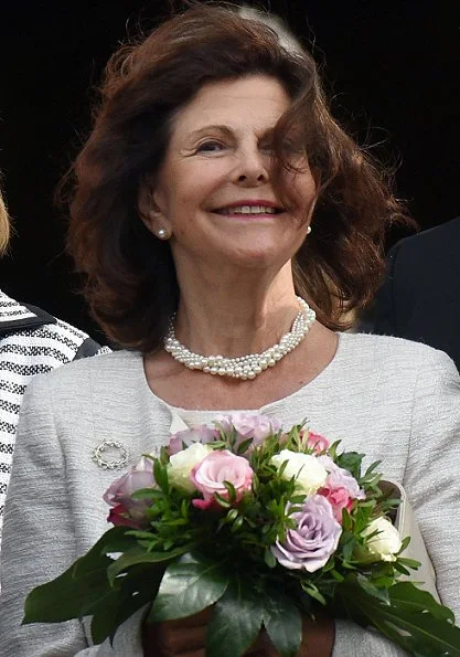 Queen Silvia and King Carl Gustaf attended World Equestrian Festival - CHIO Aachen 2016