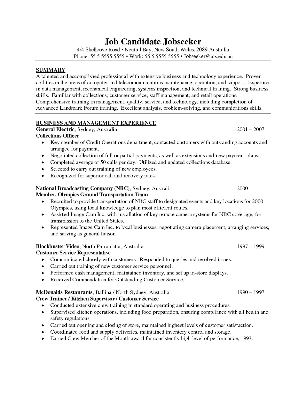 generic resume template general business letter template example of a resume for first job resume format - Customer Service Template Resume generic resume template general business letter template example of a resume for first job resume format - Customer Service Template Resume