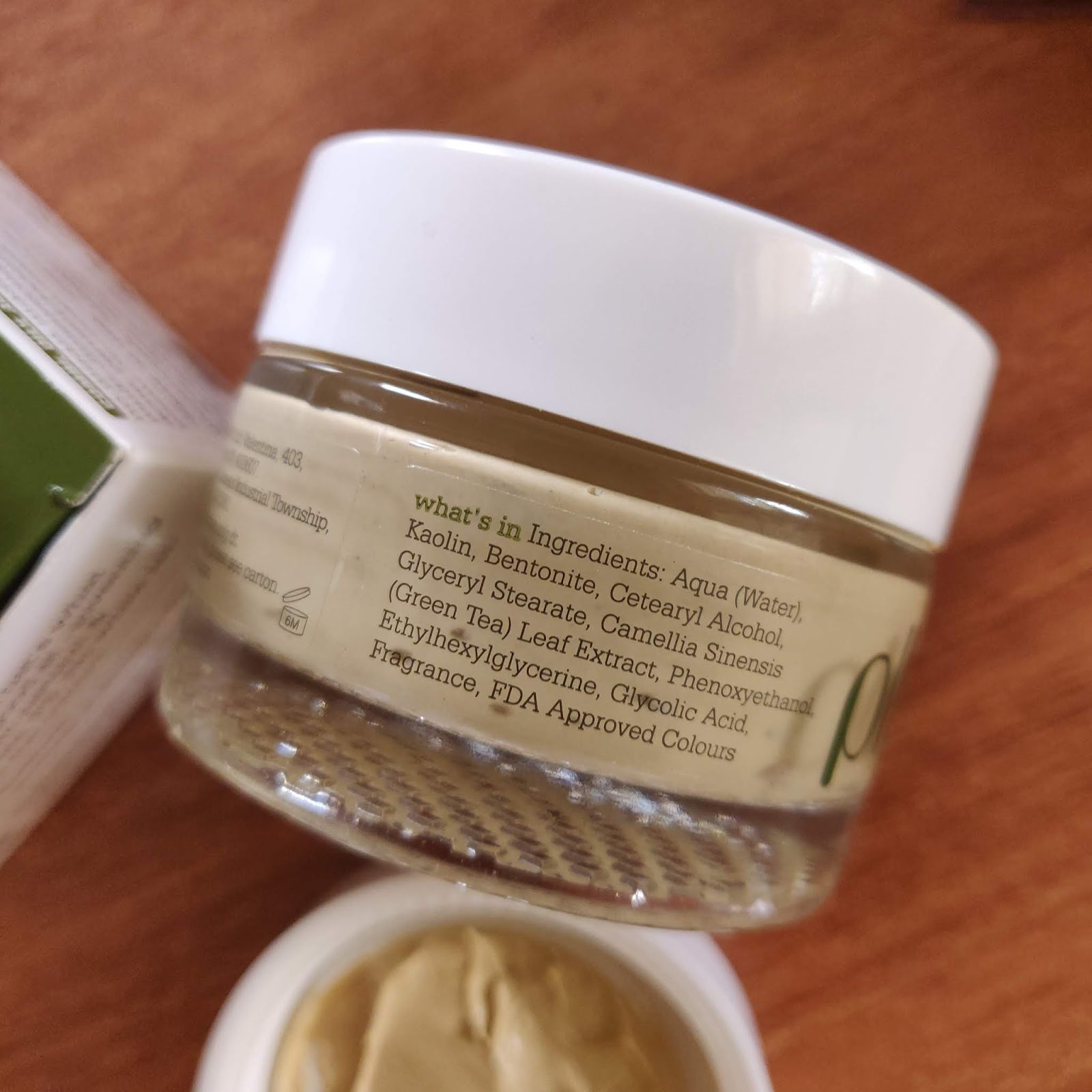 Plum Green Tea Clear Face Mask Review Skincare Villa