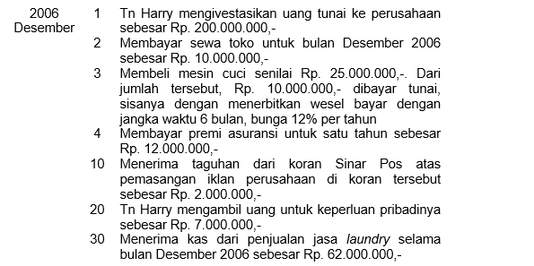 Contoh Soal Jurnal Umum Perusahaan Jasa Laundry Berbagai Contoh