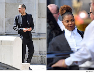 1a Janet Jackson and estranged Husband meet in Court in London for divorce hearing