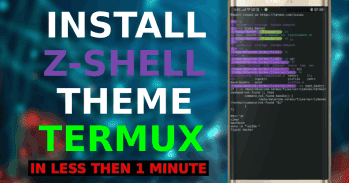 termux shell install theme