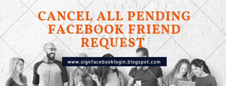 how do i find pending friend request on facebook