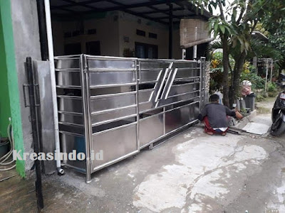 Jasa Pintu Pagar Stainless di Bogor dan sekitarnya Harga Murah