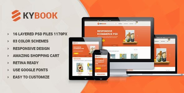 Kybook - Magento Responsive Theme New Magento Responsive Theme