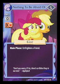 My Little Pony Nothing to Be Afraid Of Canterlot Nights CCG Card