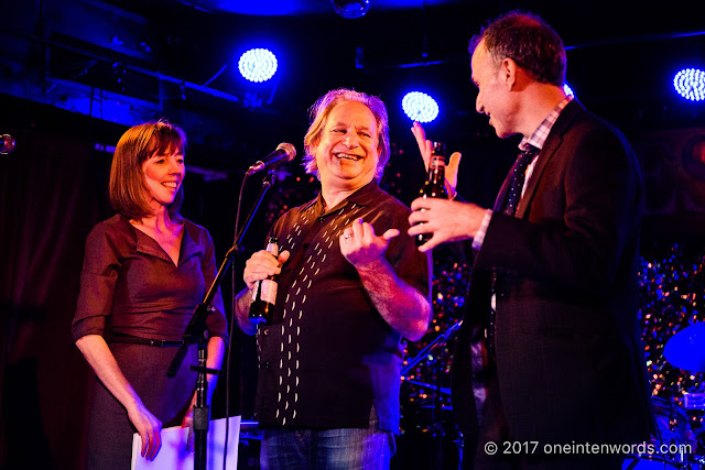 Mary-Margaret McMahon, JC and Josh Matlow at The Horseshoe Tavern 70th Anniversary Party at The Legendary Horseshoe Tavern on December 5, 2017 Photo by John at One In Ten Words oneintenwords.com toronto indie alternative live music blog concert photography pictures photos