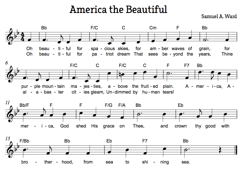 America The Beautiful Beth s Notes america-the-beautiful-beth-s-notes