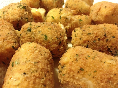 potatoes croquettes with cheese