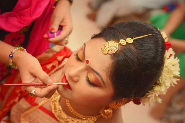 Bengali Bridal Makeup style