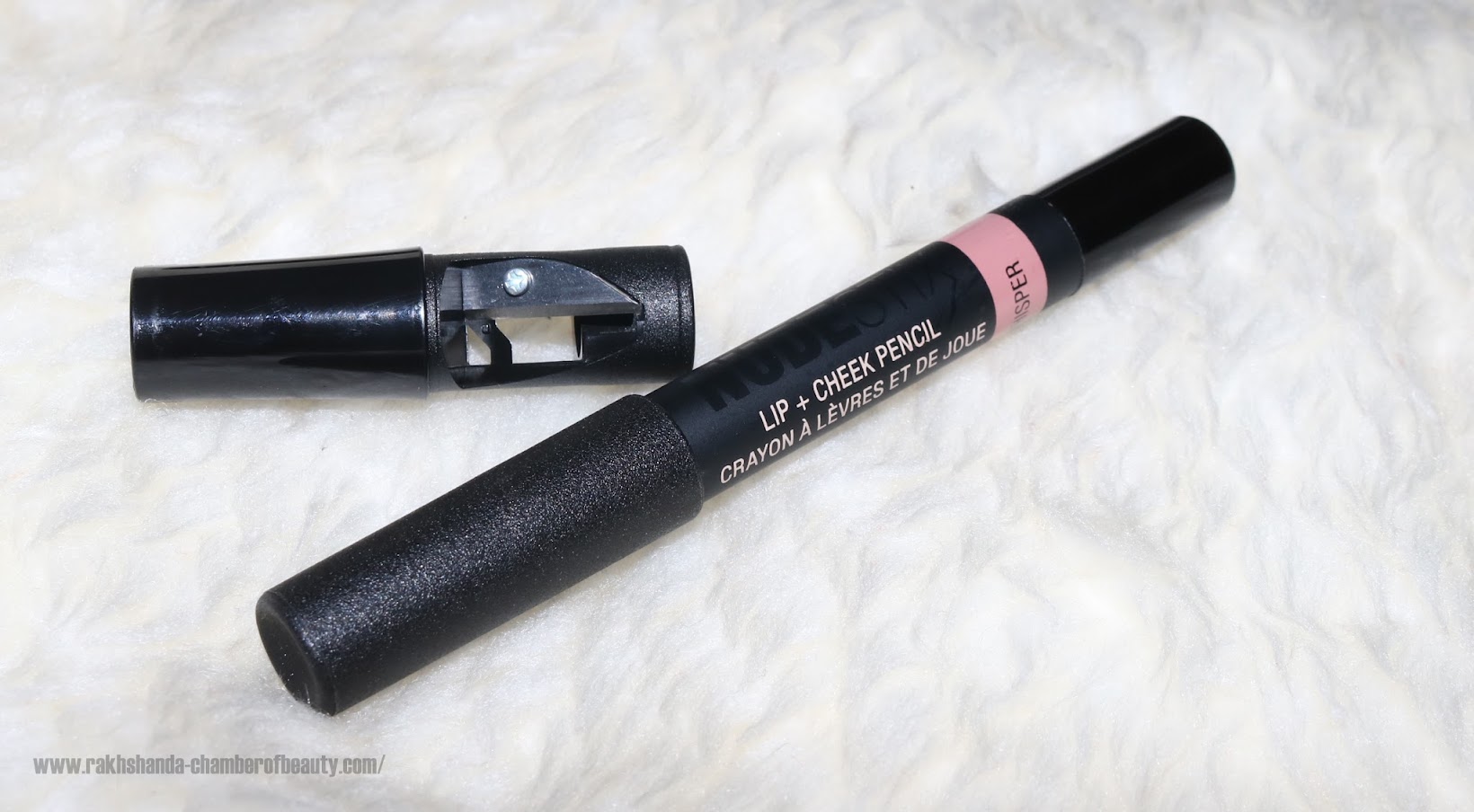 NUDESTIX Lip + Cheek Pencil Whisper Review