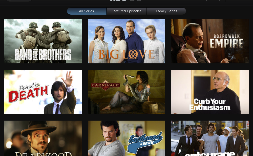 tv series on hbo go