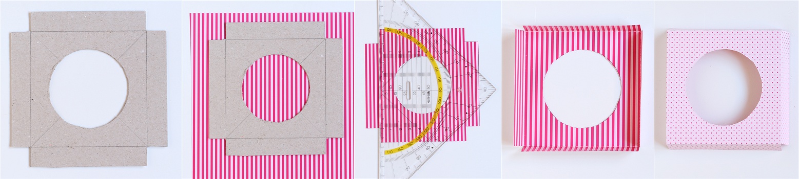 DIY/Tutorial Cupcake-Geschenkbox - Cupcake-Geschenkschachtel Anleitung 2