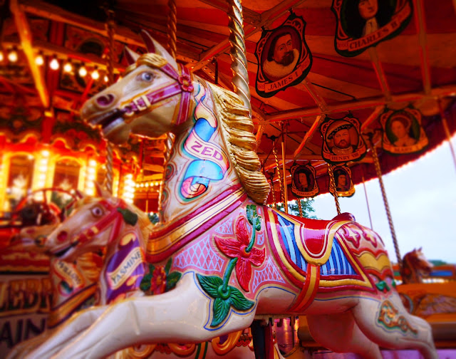 Horse from a set of Gallopers