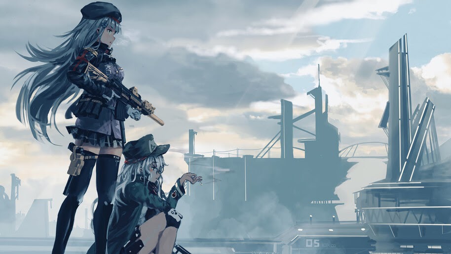 Anime, Girls Frontline, G11, HK416, 4K, #6.1288