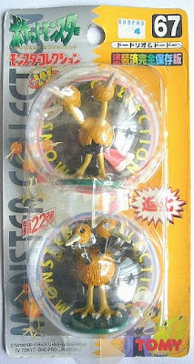 Doduo Pokemon figure Tomy Monster Collection series