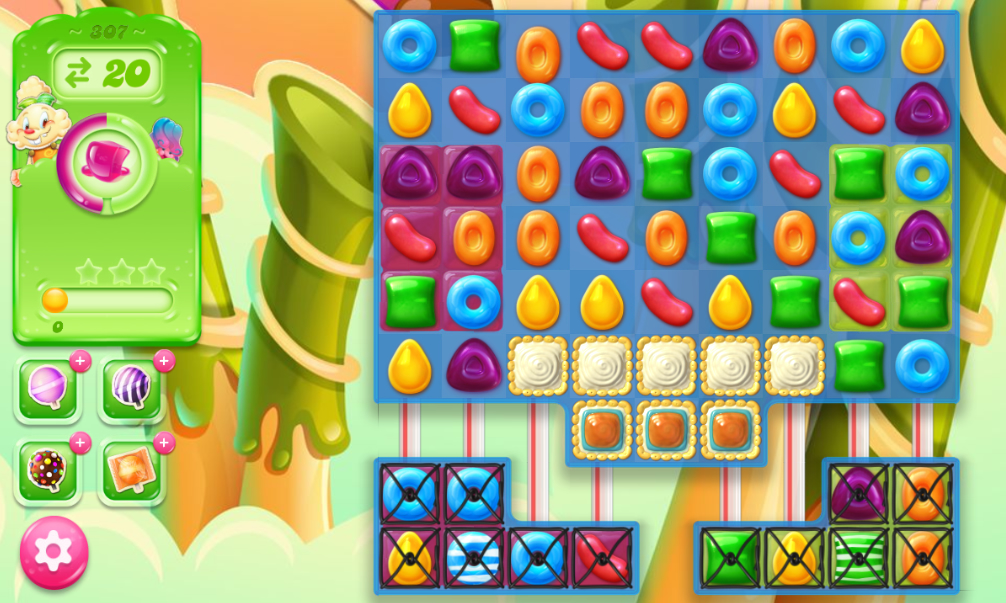 Candy Crush Jelly Saga 307 Candy Crush Jelly Saga 307