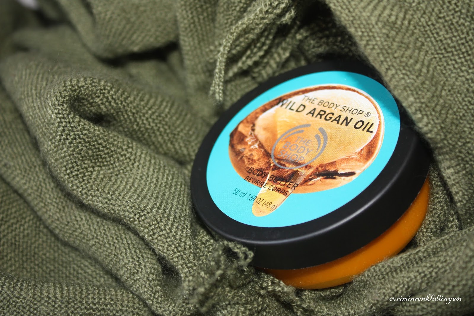 Evrim'in Renkli Dünyası The Body Shop Wild Argan Oil Body Butter