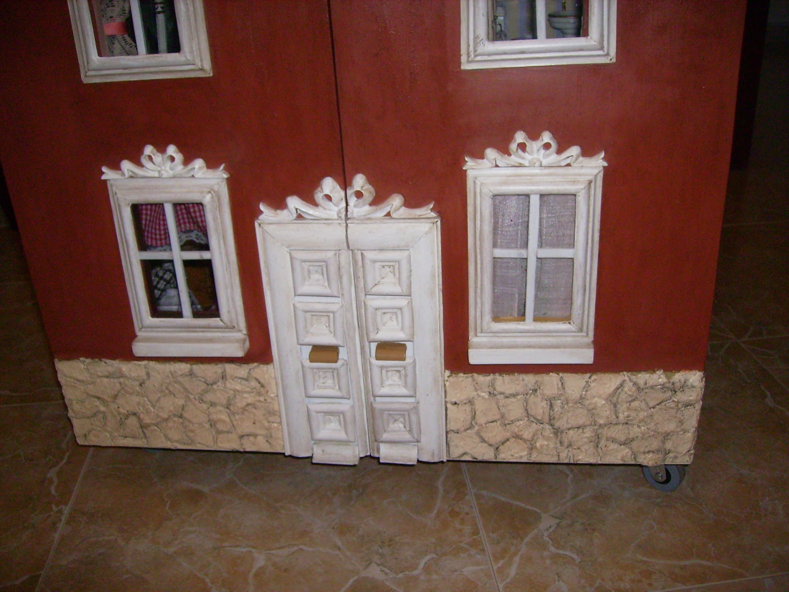 Crea construye recicla y restaura: CASITA DE MUÑECAS PARA REGALO DE